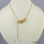 Luxury G/P Steel Ball Necklace