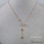 Ladies RGP Silver Necklace