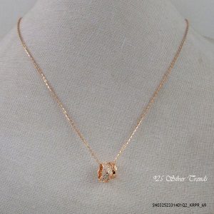 Ladies RGP Silver Necklace