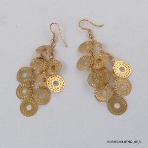 RGP VINTAGE MULTI R/DANGLING EARRINGS