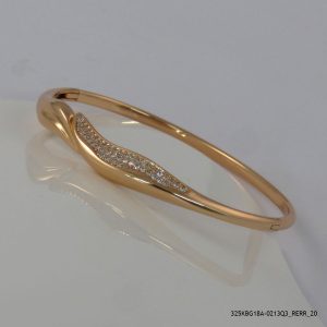 18KGP CRYSTAL BANGLES