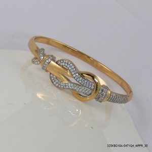 2 COLOR G/P LUXURY BANGLES
