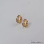 18KGP MIRCO CRYS HOOPS