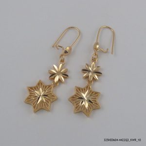 18KGP DANGLING COSMIC EARRINGS