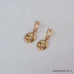 18KGP DANGLING COSMIC HOOPS