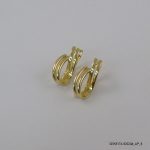 14KGP POLISH SPIRAL HOOPS
