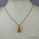 14KGP PENDENT STEEL NECKLACE