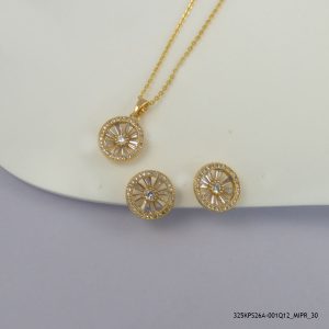 18KGP Luxury Crystal Set