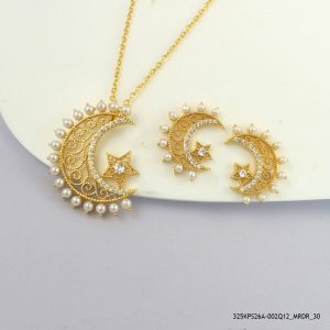 18KGP Cosmic Beaded Set