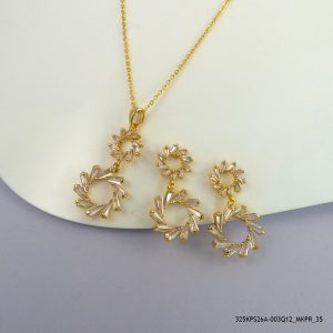 18KGP Cosmic Crystal Set