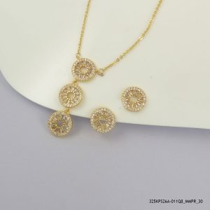 18KGP Luxury Crystal Set