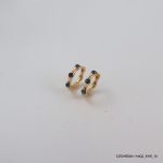 18KGP MONTANA CRYS HOOPS