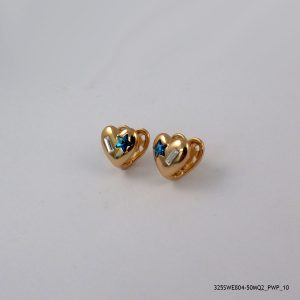 18KGP MONTANA CRYS HOOPS