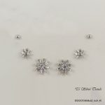 Multi Cosmic Silver Earring