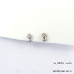 Cluster Crystal Silver Earring