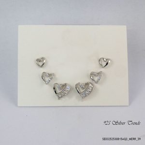 Multi Fashion Silver Earring