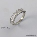 Baguette Silver Bend US6