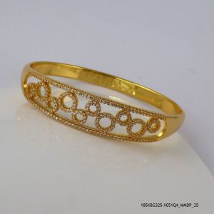 24KGP ELEGANT CRYSTAL BANGLE