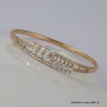 18KGP CRYSTAL BANGLES