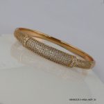 18KGP CLUSTER CRYSTAL BANGLE