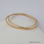 18KGP ENTANGLED BANGLE