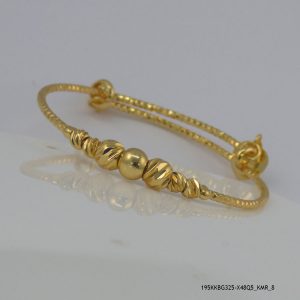24KGP KIDS BALL BANGLES