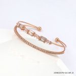 RGP 2 LINE LUXURY CRYSTAL BANGLE