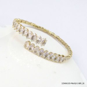 14KGP TENNIS CRYSTAL BANGLE