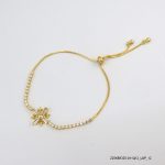 18KGP BAGUETTE CRYSTAL ZIPLOCK BRACELET