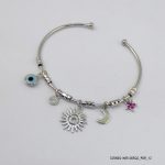 SILVER PLATED SYN CRYSTAL KBG