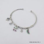 SILVER PLATED SYN CRYSYAL KBG