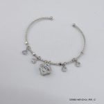 SILVER PLATED SYN CRYSTAL KBG