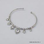 SILVER PLATED SYN CRYSTAL KBG