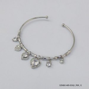 SILVER PLATED SYN CRYSTAL KBG