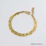 14KGP Plated Steel Bracelet