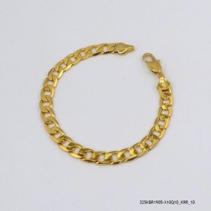 24KGP CURB BRACELET