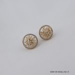 18KGP BAGUETTE CRYSTAL EARRING