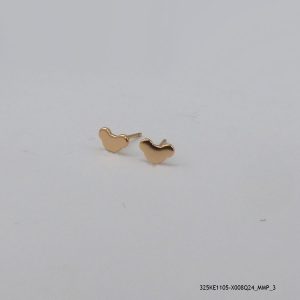 18KGP KIDS HEART EARRINGS