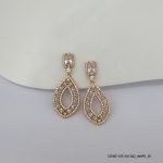 18KGP LUXURY CRYSTAL EARRINGS