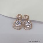 18KGP LUXURY CRYSTAL EARRINGS