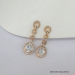 18KGP LUXURY CRYSTAL EARRINGS