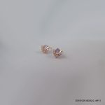ROSE GOLD PLATED CRYSTAL EARRINGS