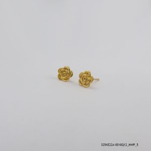 24KGP Kids Rose Earring