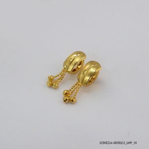 24KGP SG Dangling Hoops