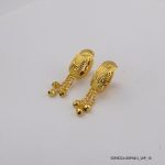 24KGP SG Dangling Hoops