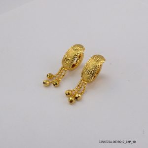24KGP SG Dangling Hoops