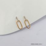 18KGP 2Colour Delicate Crystal Earring