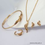 18KGP KIDS FASHION COLOR CRYSTAL SET