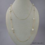 GOLD PLATED LONG NECKLACE