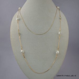 GOLD PLATED LONG NECKLACE